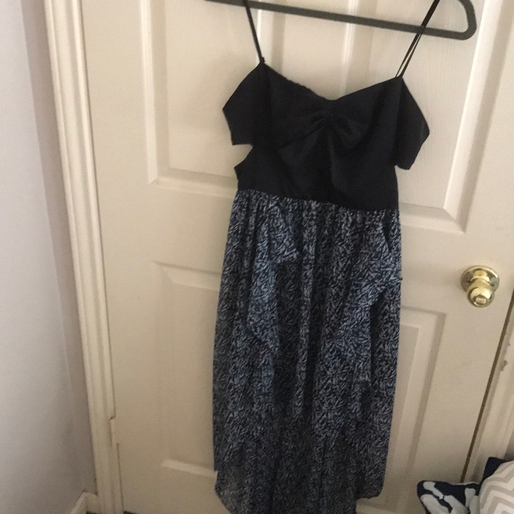 Hi-low bcbg cutout dress